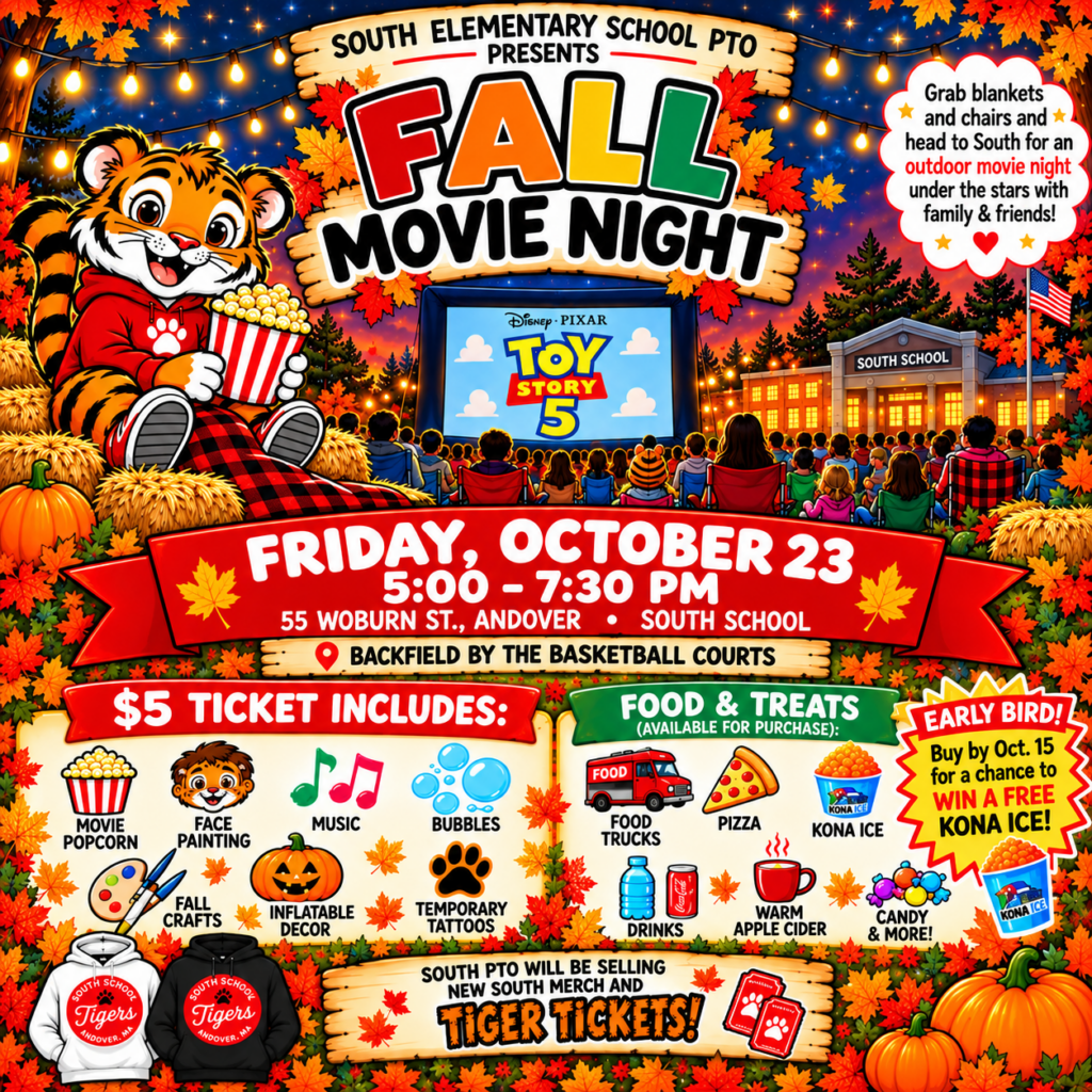 Fall Movie Night flyer